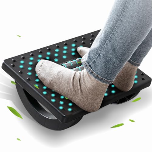 Minimalist CasaZenith Foot Rest for Under Desk at Set