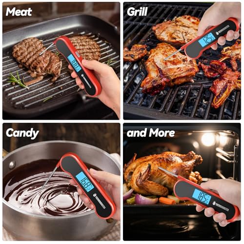 Smart Home 0.5 Sec Instant Read Meat Thermometer Digital with Kit