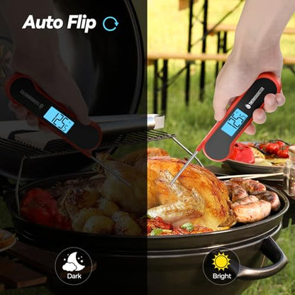 Smart Home 0.5 Sec Instant Read Meat Thermometer Digital with Kit